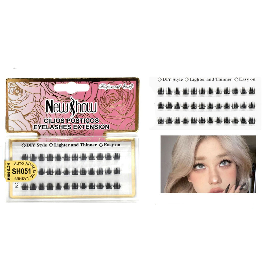 New Show Βλεφαρίδες Τουφάκια Eyelash Extension – 1 Σετ