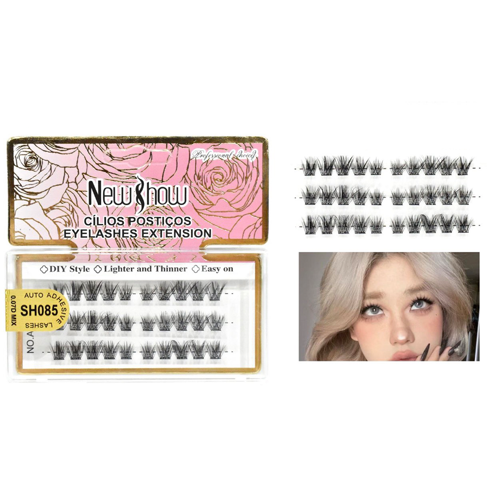 New Show Βλεφαρίδες Τουφάκια Eyelash Extension  – 1 Σετ