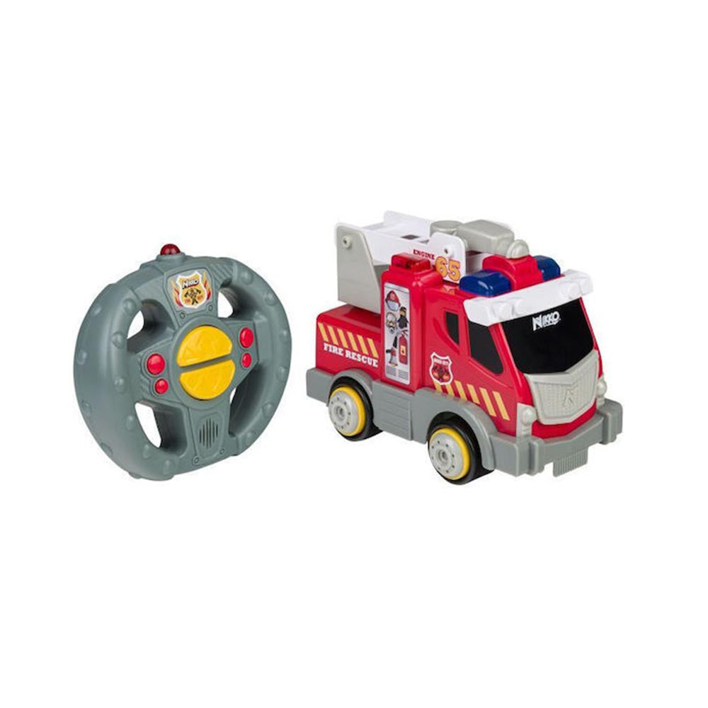 Nikko My First Fire Truck 1:20 Τηλεκατευθυνόμενο Πυροσβεστικό Όχημα για Μικρά Παιδιά
