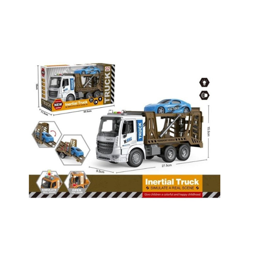 Νταλίκα Friction Με Όχημα, Ήχο & Φως 28εκ