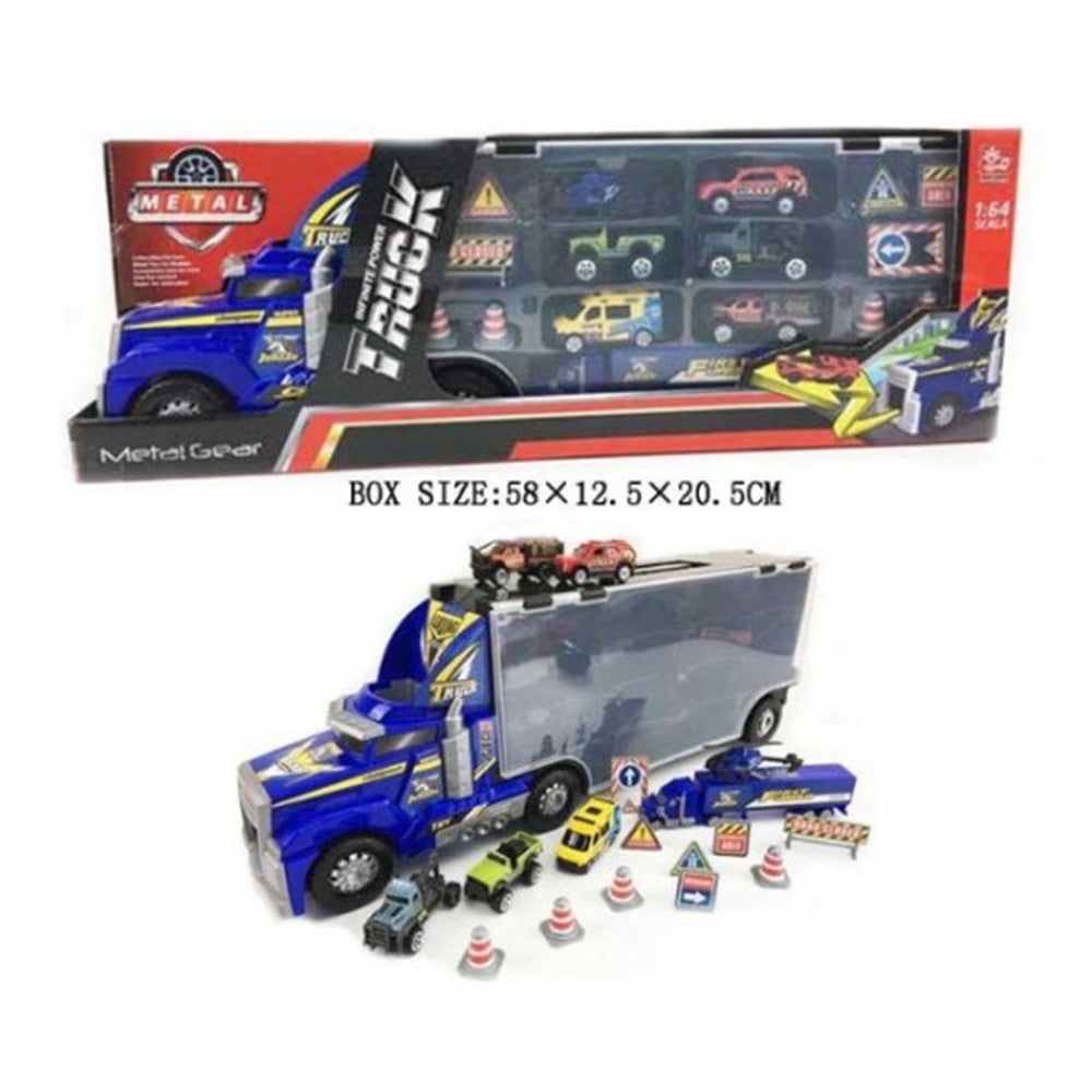 TrademarktΝταλίκα Γκαράζ  1:64 Με 7 Οχήματα Και Σήματα 55 Εκpapell.gr