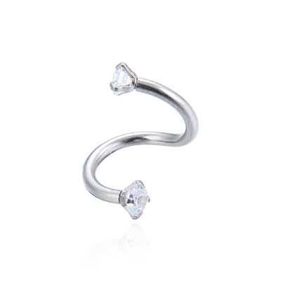 Twister Πολυχρωμο 8Mm Με Ζιρκον