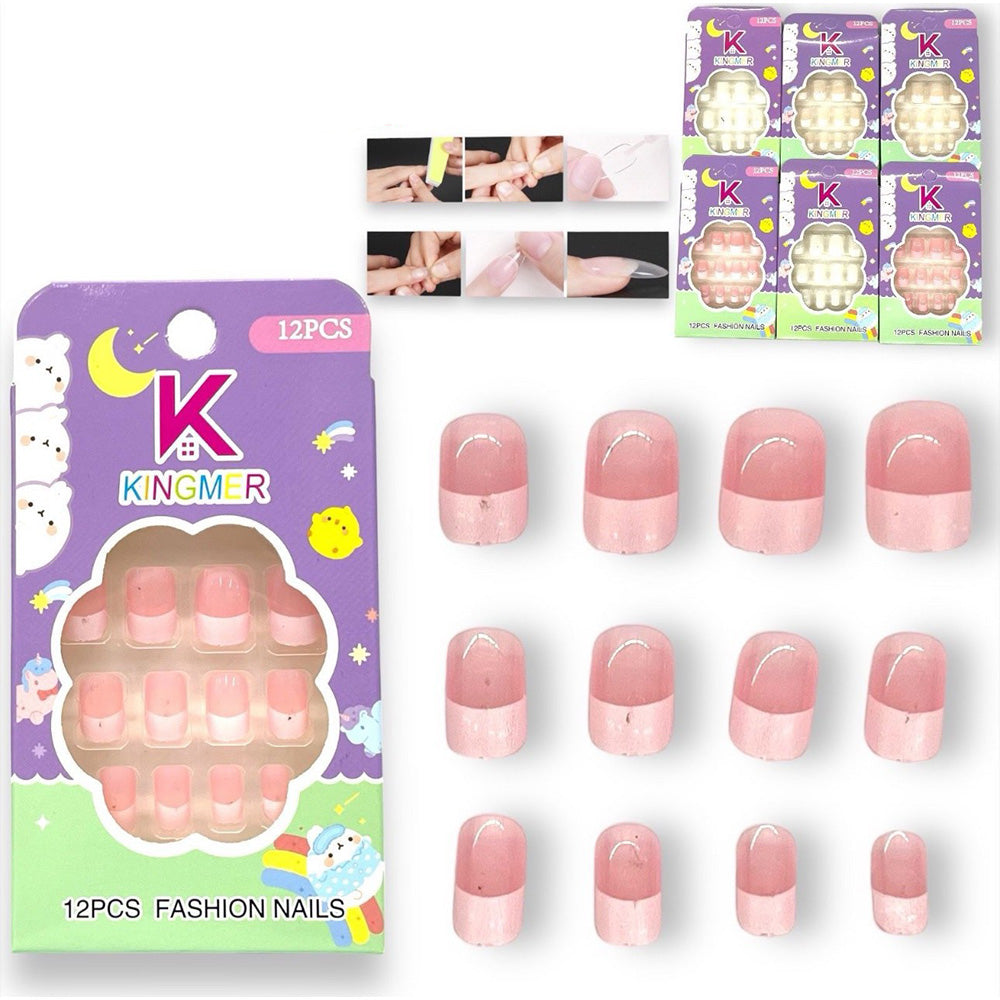 OEMΤεχνητά Νύχια Γαλλικό 12 Τμχ 4 Χρώματα -1 Τμχpapell.gr