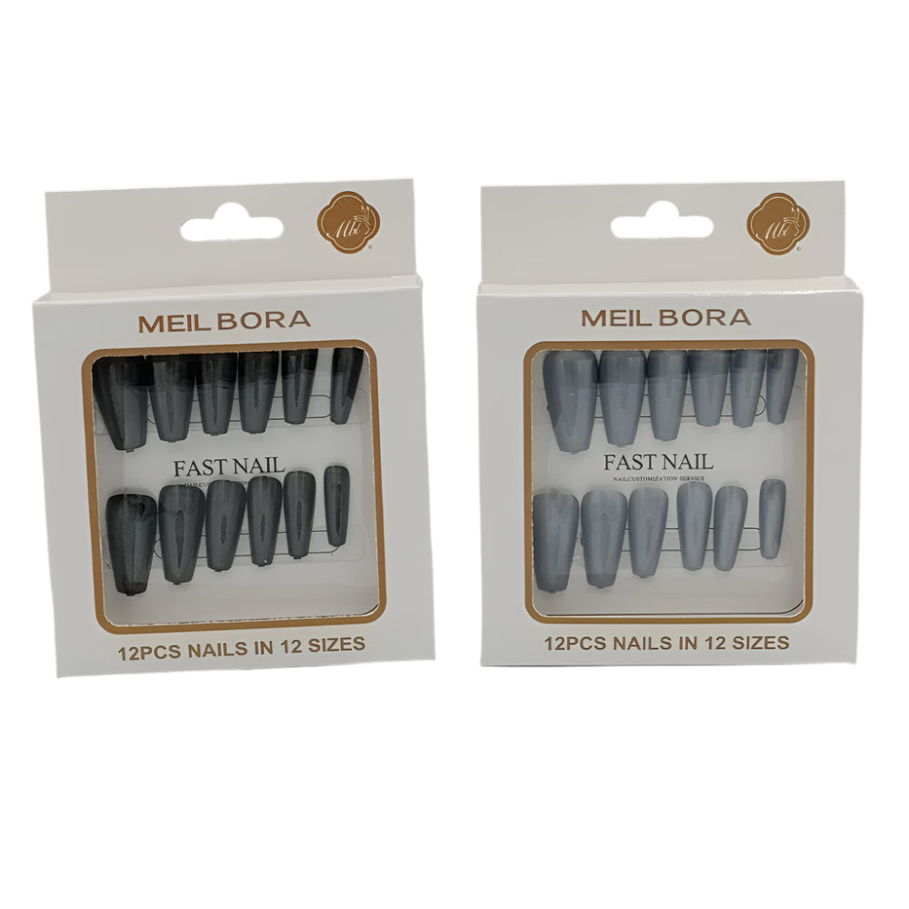 OEMΤεχνητά Νύχια Meil Bora Μεταλλιζέ 6 Χρώματα- 1Τμχpapell.gr
