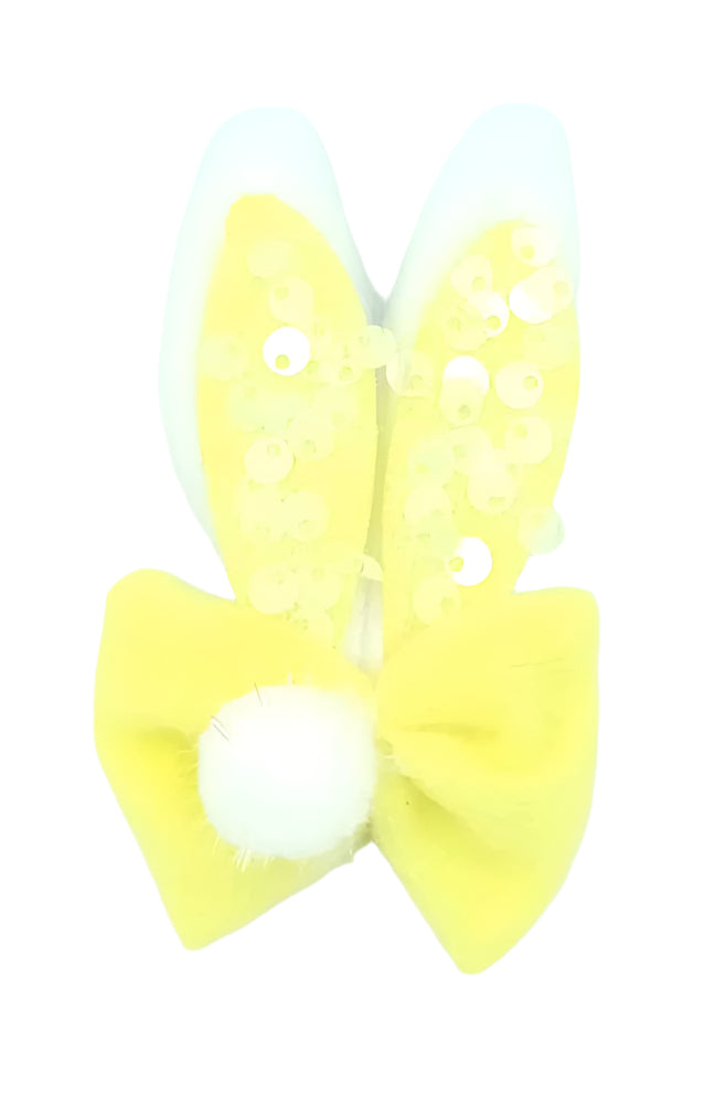 Κλιπ Μαλλιων Αυτια Λαγου Με Πουλιες Και Φιογκακι