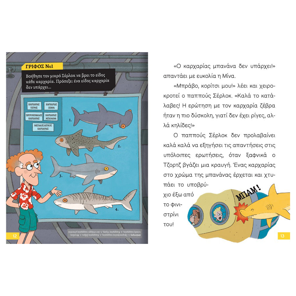 Desyllas GamesDesyllas Διαβάζω Και Ερευνώ: Ο Μικρός Σέρλοκ - Επιχείρηση 