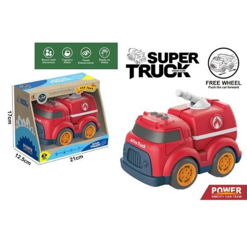 TrademarktΌχημα Πυροσβεστικό Super Truck 17X11.5X11εκpapell.gr