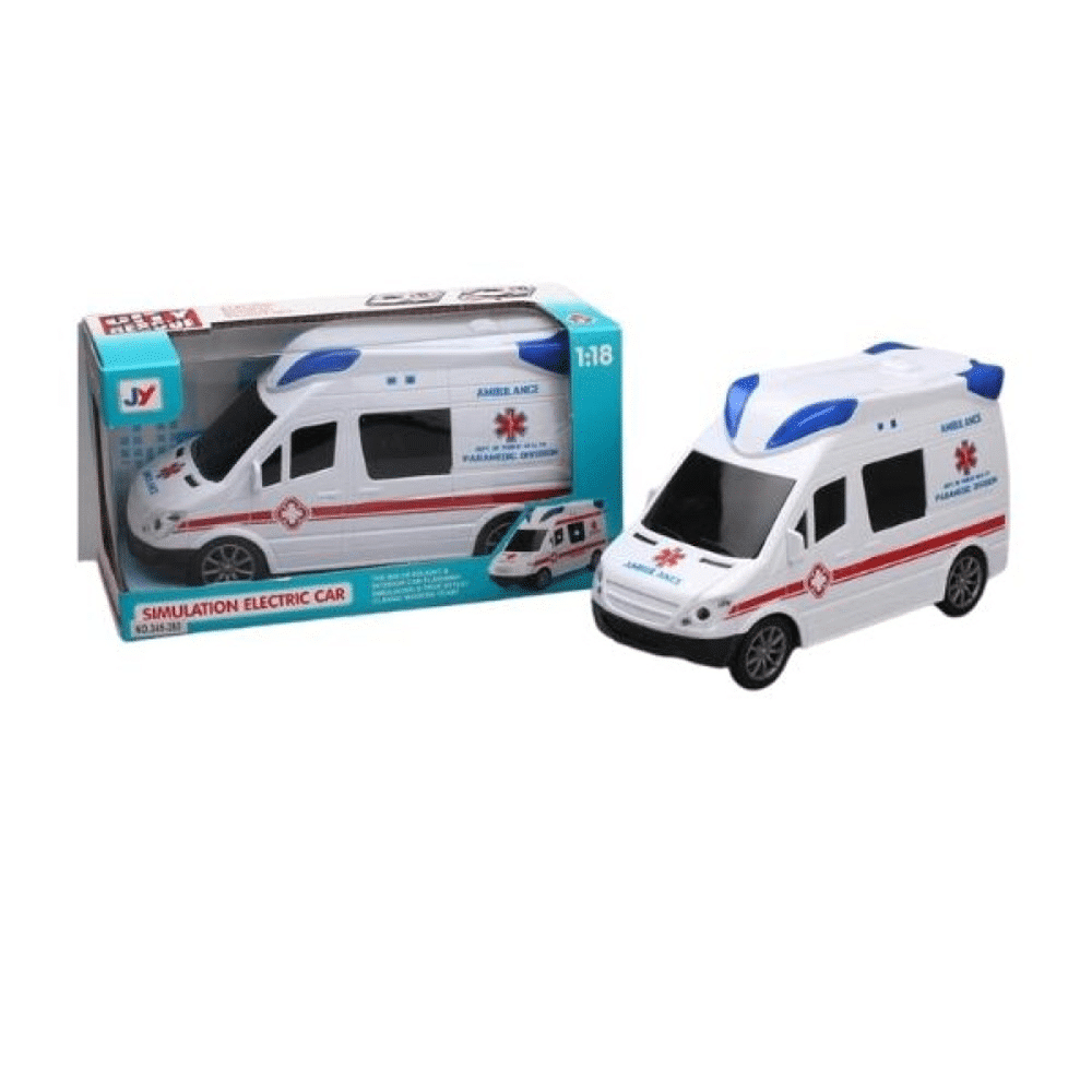 TrademarktΟχημα Ασθενοφορο City Rescue Με Μουσικη Και Φως 23.5Χ10Χ12.5Cmpapell.gr