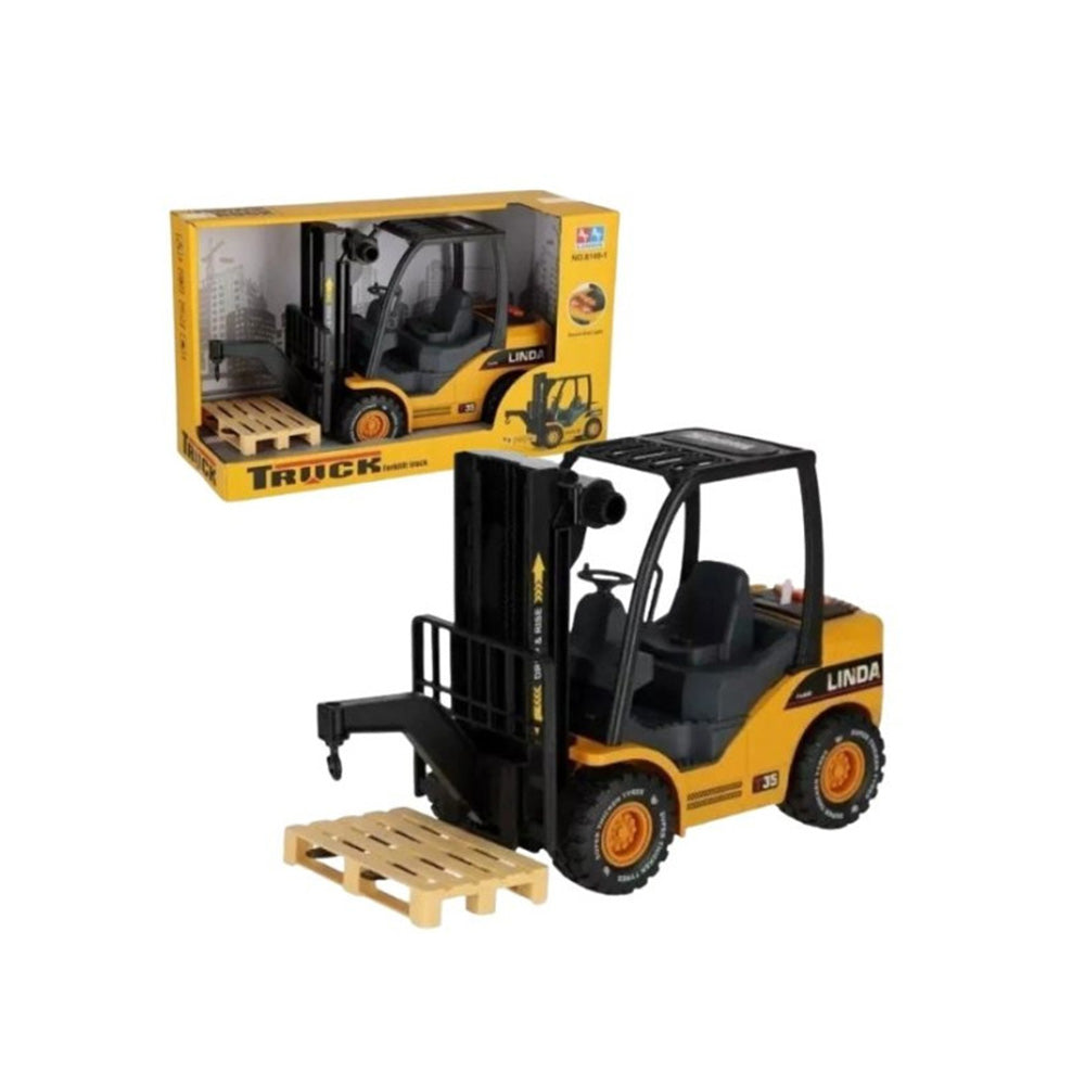 Όχημα Κλαρκ Friction Με Παλέτα, Ήχο & Φως 31εκ