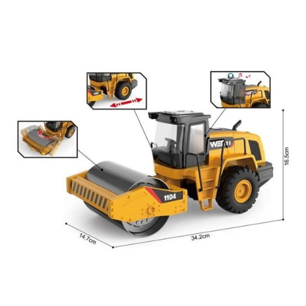 Όχημα Οδοστρωτήρας Friction 1:10 Με Ήχο & Φως 34x15x17Εκ