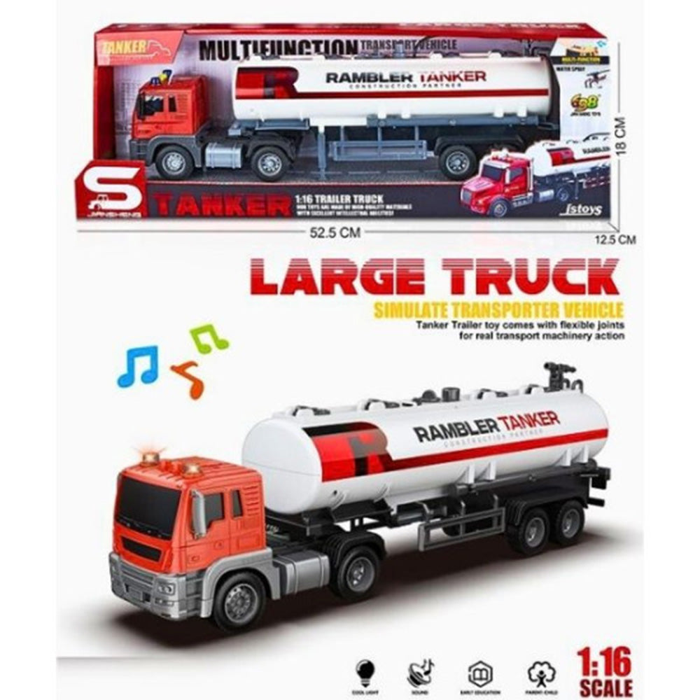 TrademarktΌχημα Βυτιοφόρο 1:16 Με Μουσική Και Φως 52X18X13 Εκpapell.gr