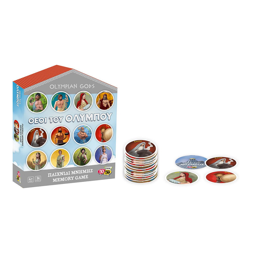 50/50 Games Θεοί Του Ολύμπου Μίνι Παιχνίδι Μνήμης
