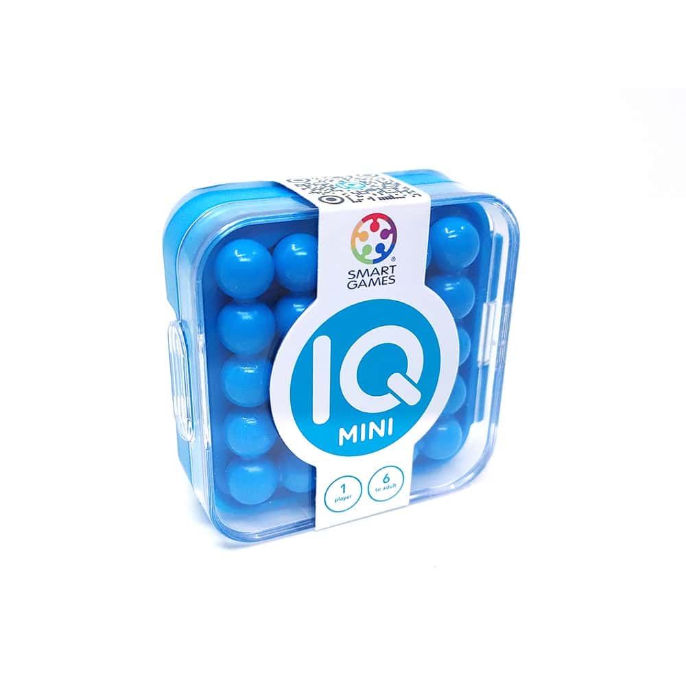 Smartgames Επιτραπεζιο Ταξιδιου - Σπαζοκεφαλια 'Iq Mini', 5 Χρωματα