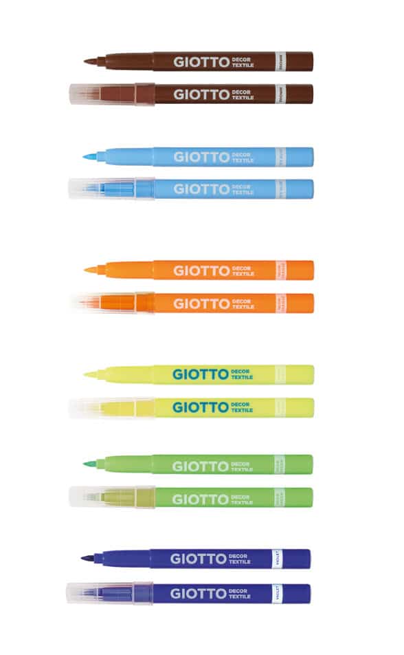 Giotto Καφε Μαρκαδορος Υφασματος Decor Textile