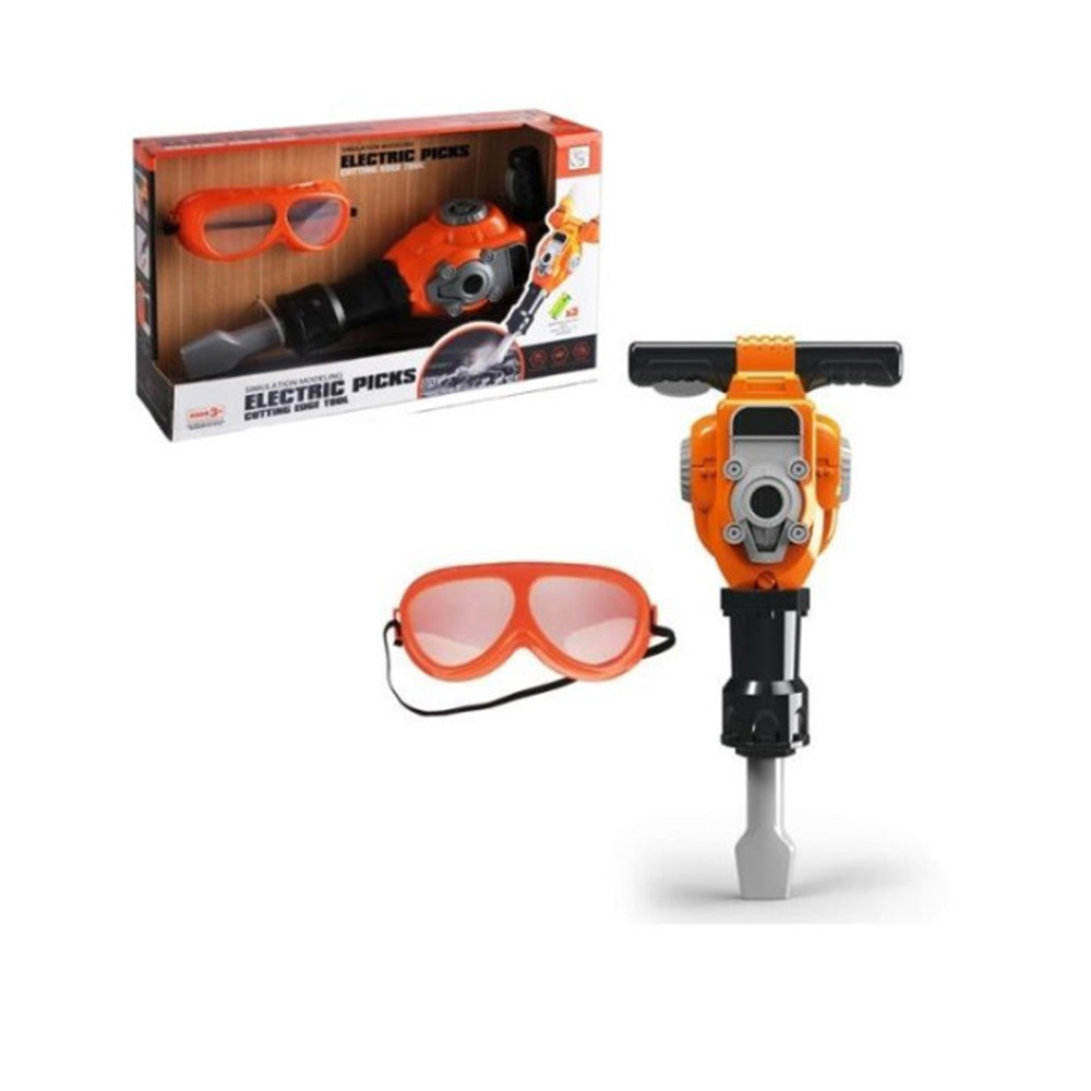 Παχνίδι Κομπρεσέρ Πορτοκαλί & Γυαλιά 39X11X23εκ