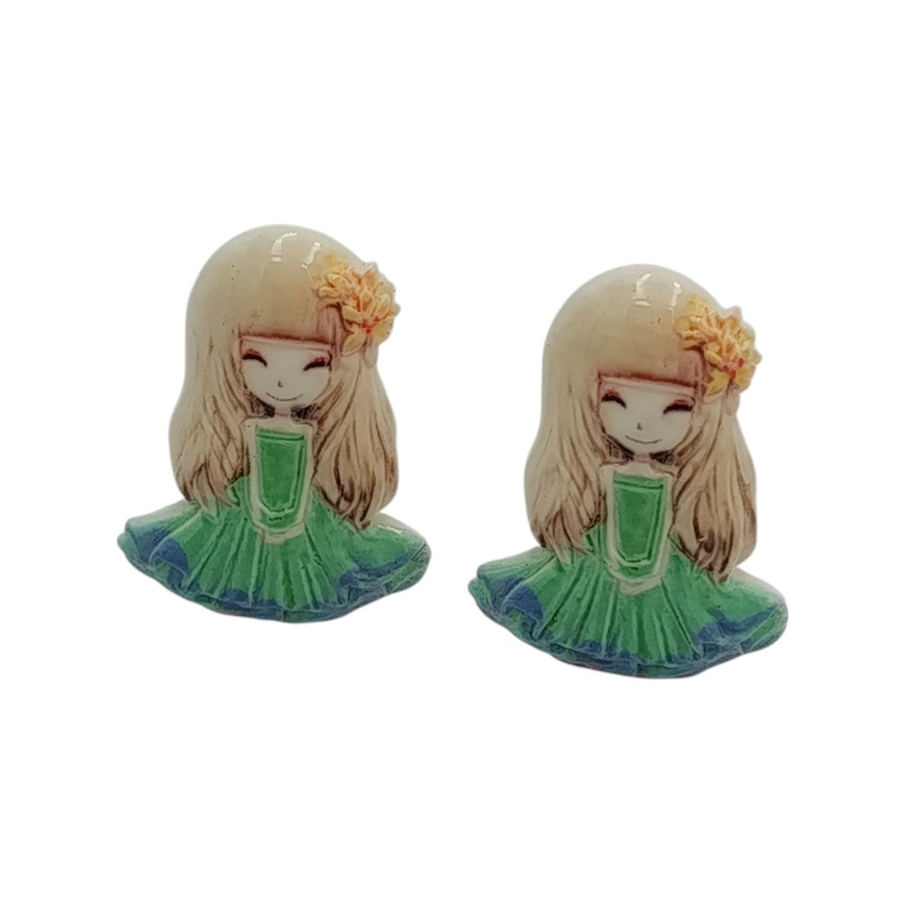 Παιδικά Τσιμπιδάκια Μαλλιών Κοριτσάκι 2 Σχέδια - 1 Τμχ