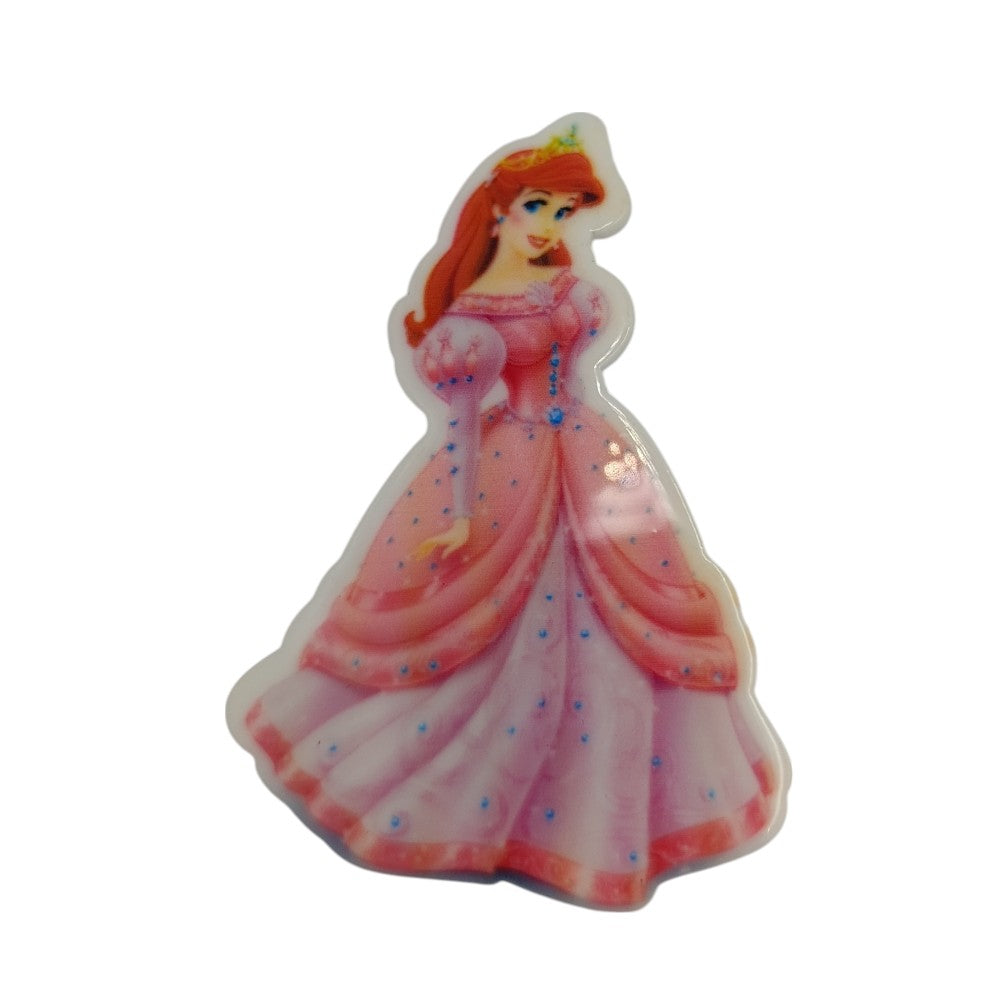 Παιδικά Τσιμπιδάκια Μαλλιών Πριγκίπισσες 5 Σχέδια - 1 Τμχ