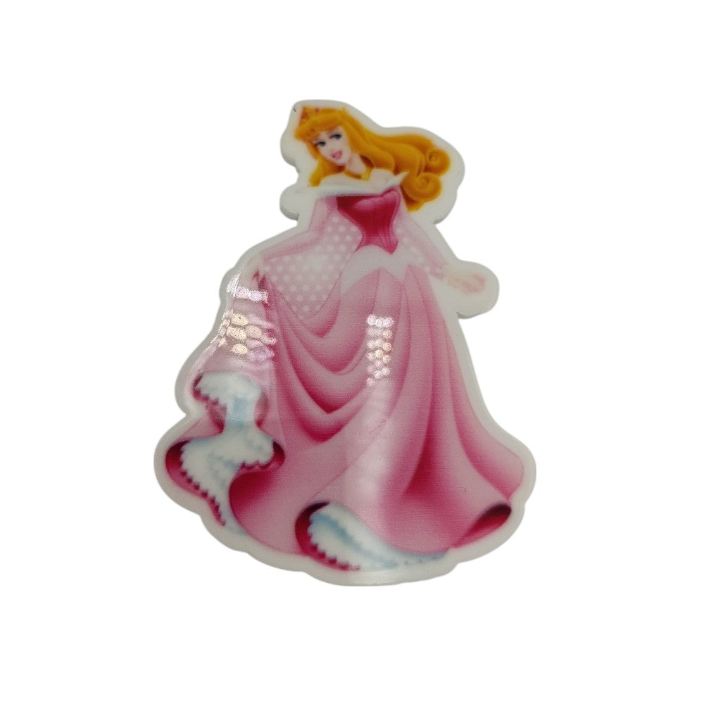 Παιδικά Τσιμπιδάκια Μαλλιών Πριγκίπισσες 5 Σχέδια - 1 Τμχ