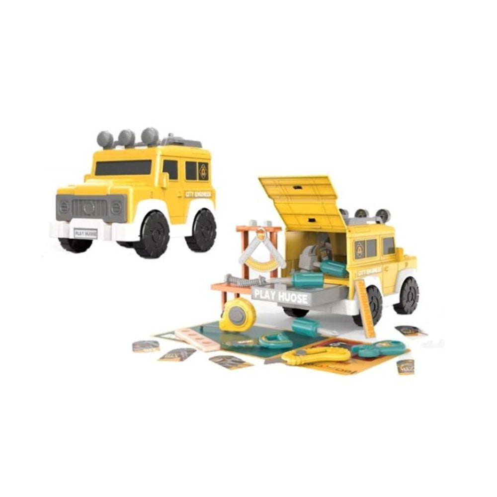 Παιδική Εργαλειοθήκη Φορτηγό 29τμχ 28X18X20εκ