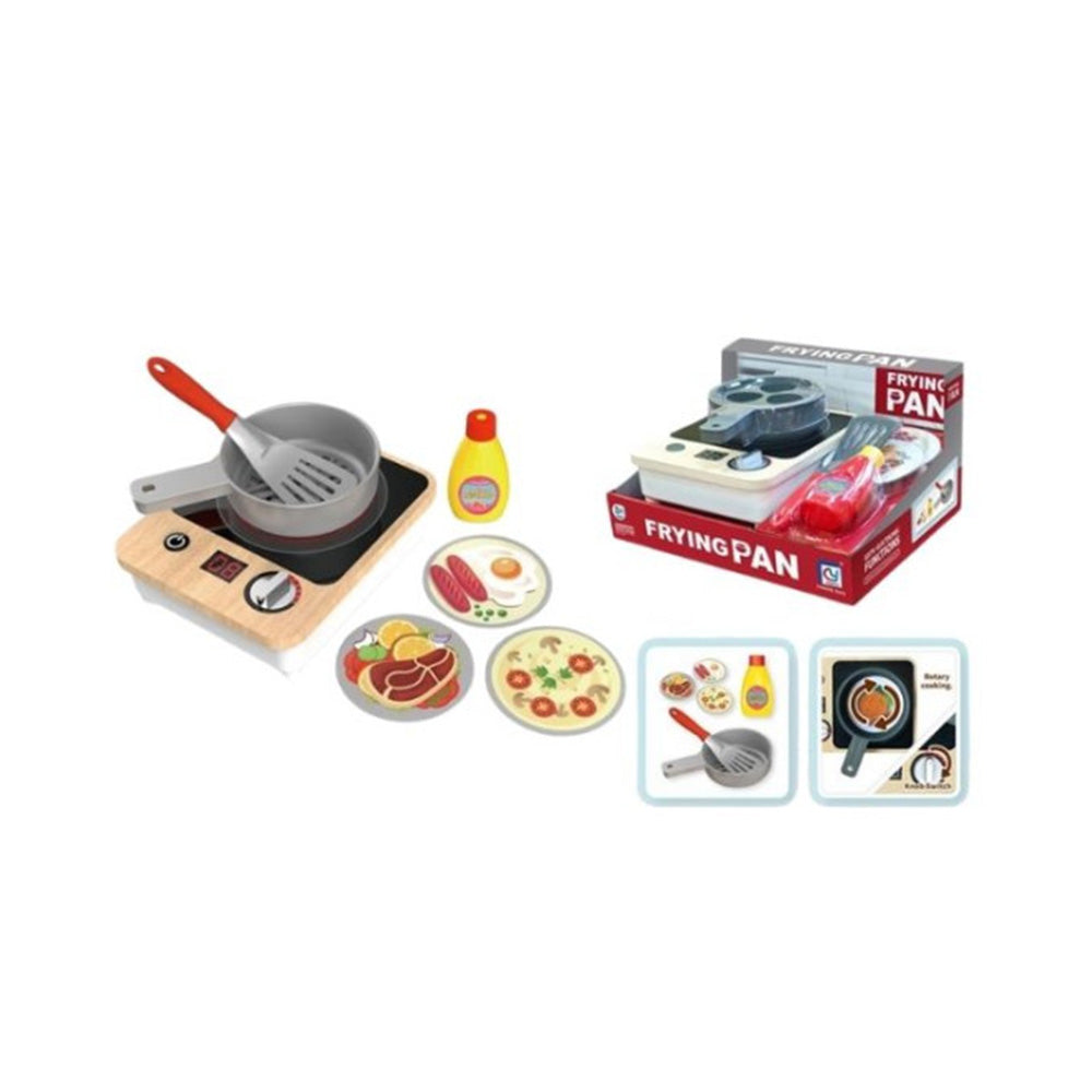 Παιδική Εστία Ξύλινη Με Σκεύη, Αξεσουάρ & Ήχο 25X20X14εκ