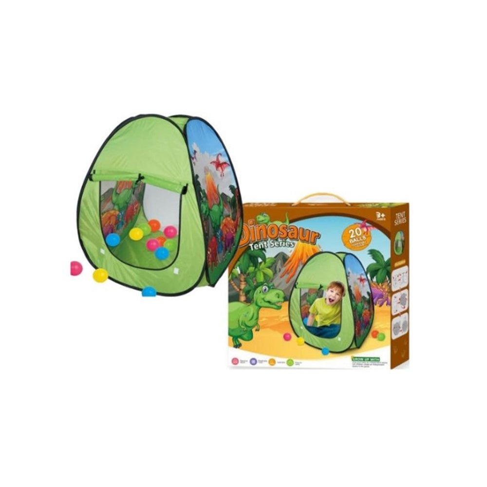 Παιδική Σκηνή Δωματίου Δεινόσαυροι & 20 Μπαλάκια 85X70X70εκ