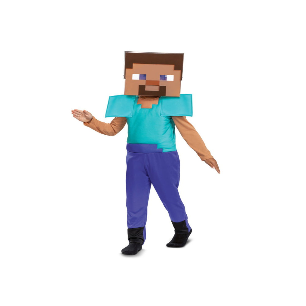 Disguise Αποκριάτικη Παιδική Στολή Steve Minecraft Fancy