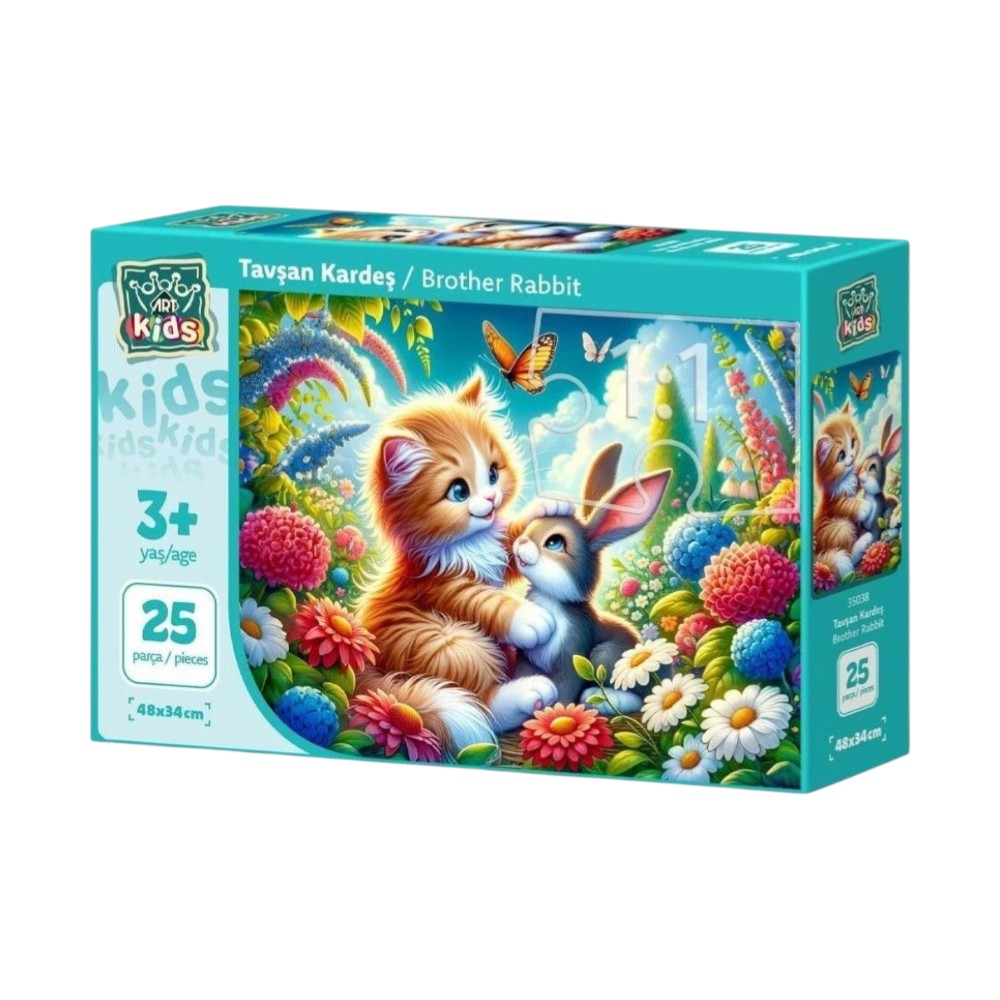 Παιδικό Puzzle Brother Rabbit 25 Τμχ