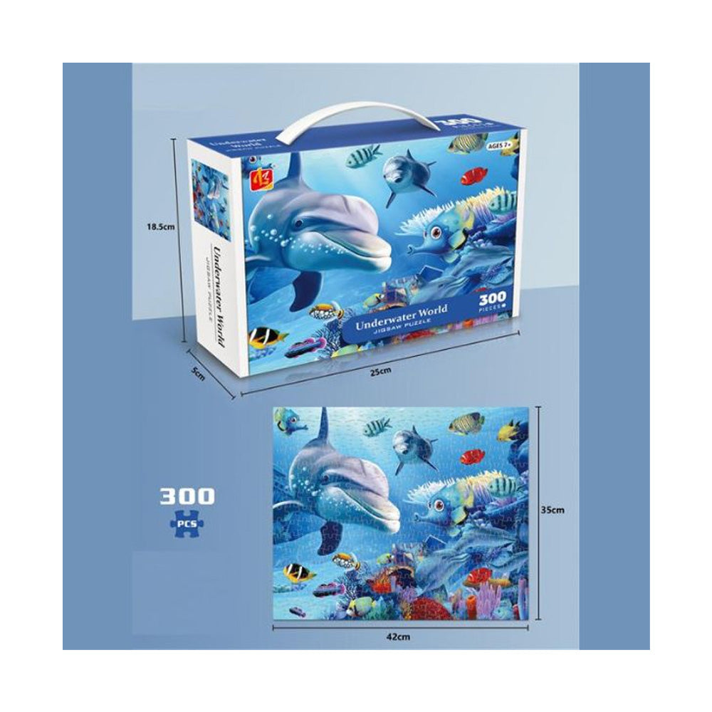 TrademarktΠαιδικό Puzzle Δελφίνια & Ψάρια στο Βυθό 300 Τμχpapell.gr