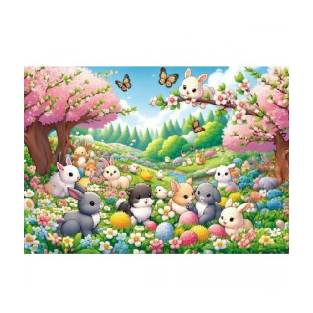 Παιδικό Puzzle Rabbit Gathering 25 Τμχ