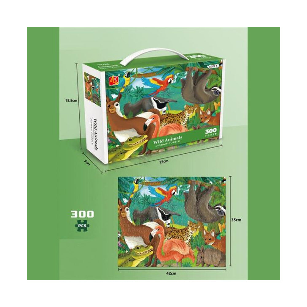 TrademarktΠαιδικό Puzzle Άγρια Ζώα Της Ζούγκλας 300 Τμχpapell.gr