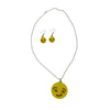 Παιδικό Σετ Κολιέ & Σκουλαρίκια Emoji 3 Σχέδια - 1 Τμχ