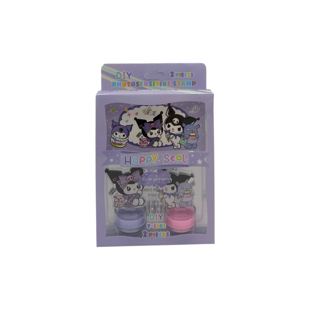 Παιδικό Σετ Σφραγίδων Kuromi 2 Σχέδια - 1 Τμχ