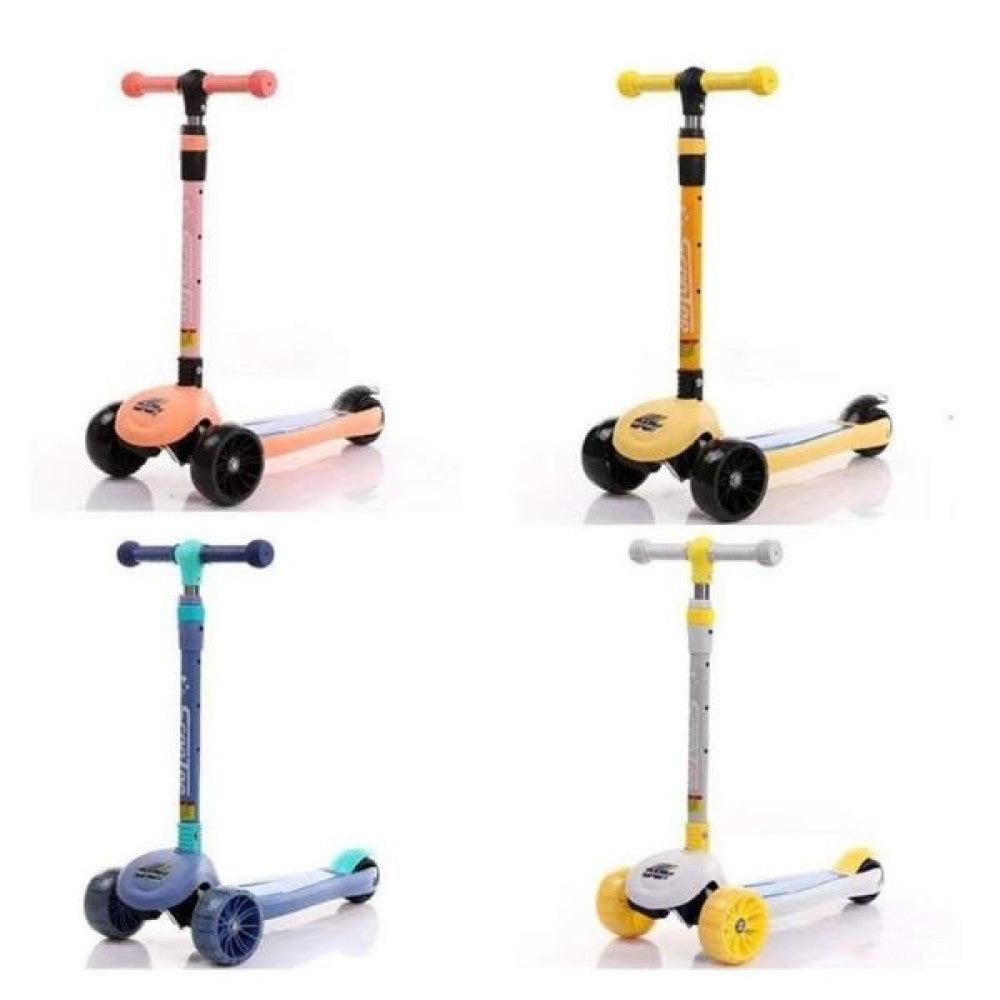 Παιδικό Scooter Με Φωτιζόμενες Ρόδες σε 4 Χρώματα - 1 Τμχ