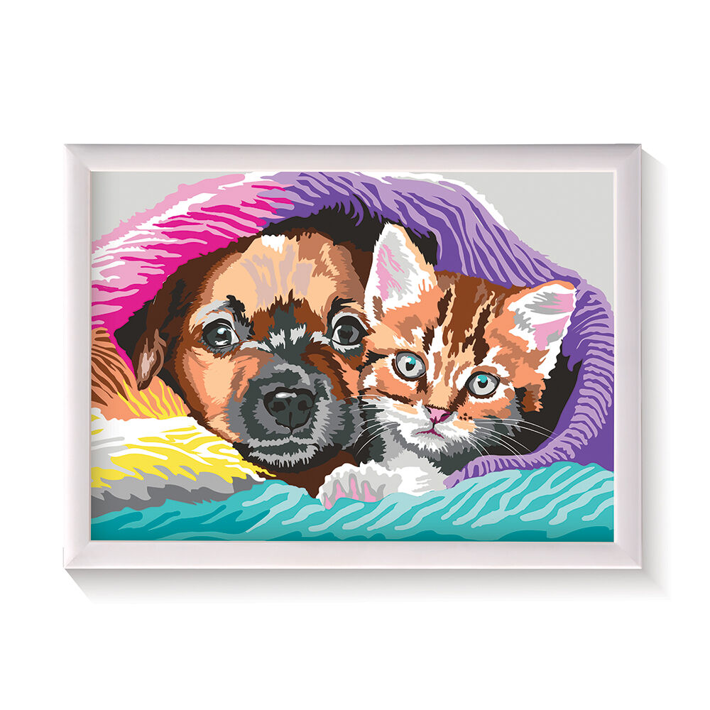 Paint & Frame Ζωγραφίζω Με Αριθμούς Sweet Friendship Για Ηλικίες 9+ Χρονών