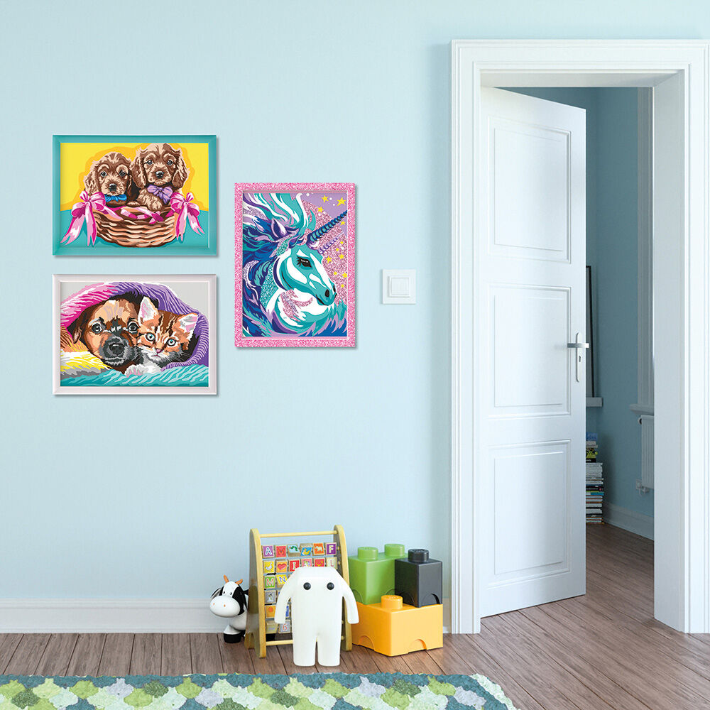 Paint & Frame Ζωγραφίζω Με Αριθμούς Sweet Friendship Για Ηλικίες 9+ Χρονών