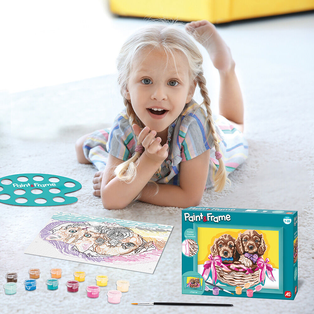 Paint & Frame Ζωγραφίζω Με Αριθμούς Sweet Friendship Για Ηλικίες 9+ Χρονών