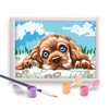 Paint & Frame Ζωγραφίζω Με Αριθμούς Loving Puppy