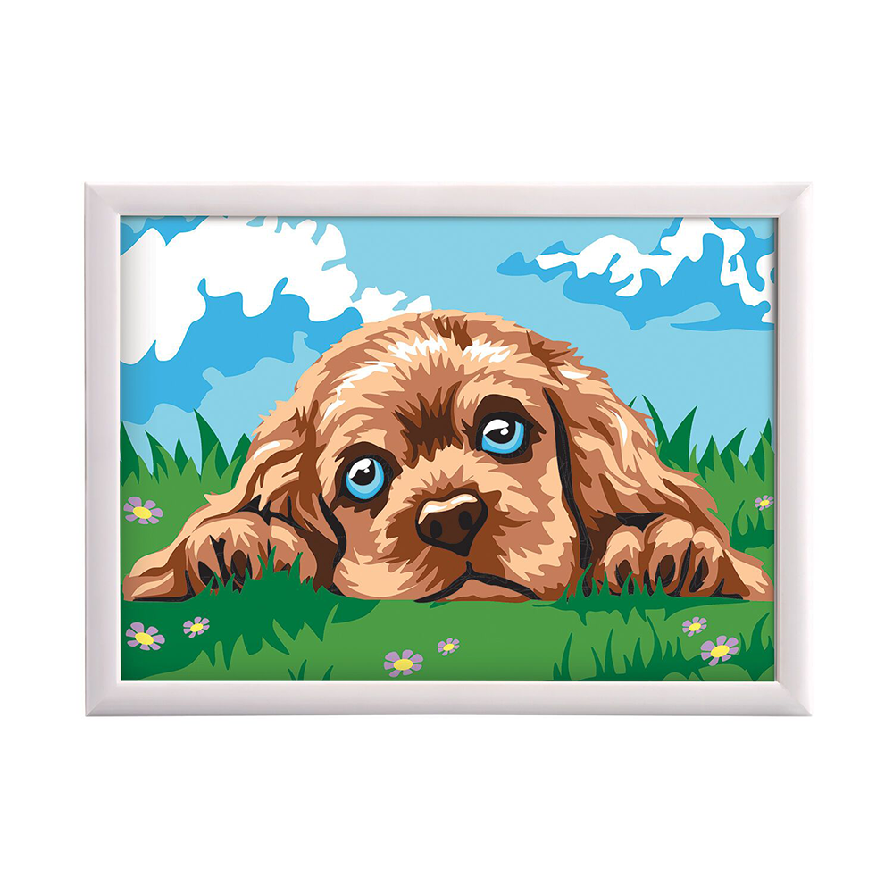 Paint & Frame Ζωγραφίζω Με Αριθμούς Loving Puppy