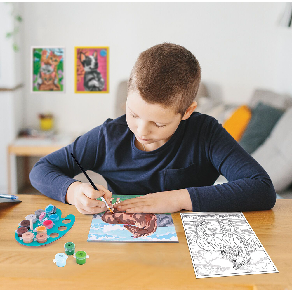 Paint & Frame Ζωγραφίζω Με Αριθμούς Wild Horse