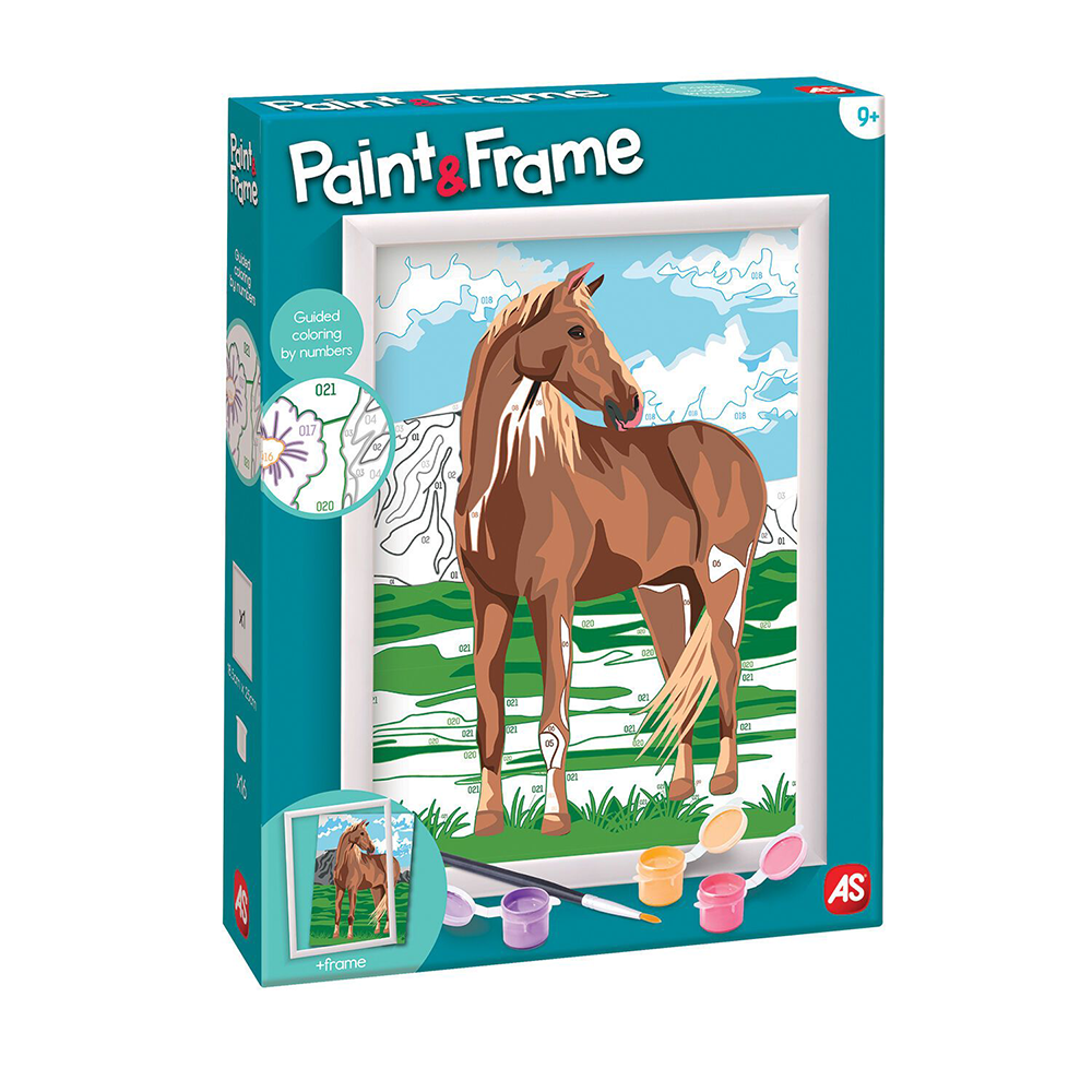 Paint & Frame Ζωγραφίζω Με Αριθμούς Wild Horse