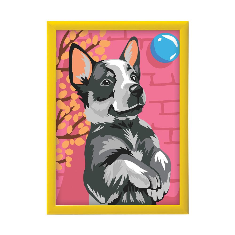 Paint & Frame Ζωγραφίζω Με Αριθμούς Playful Husky