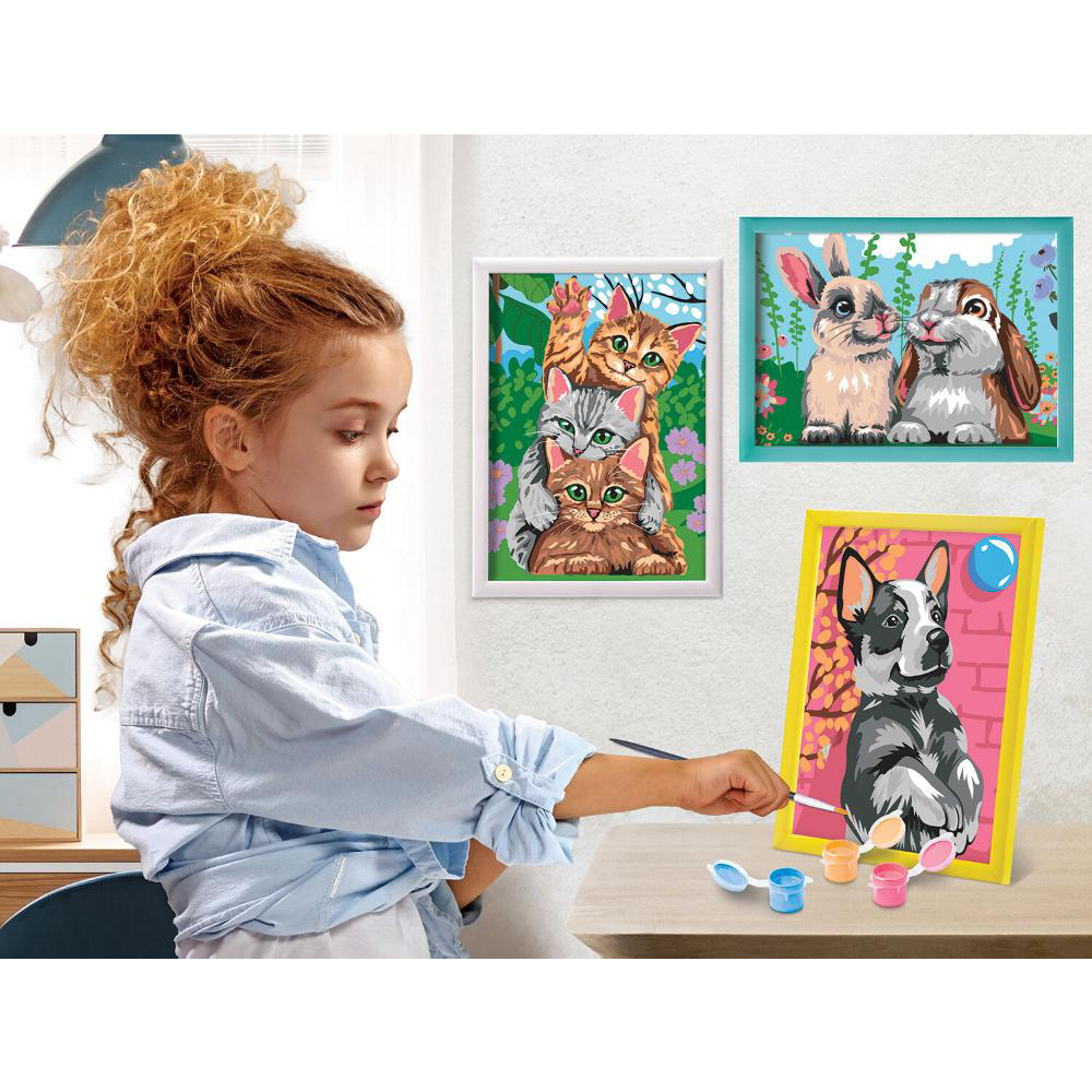Paint & Frame Ζωγραφίζω Με Αριθμούς Playful Husky