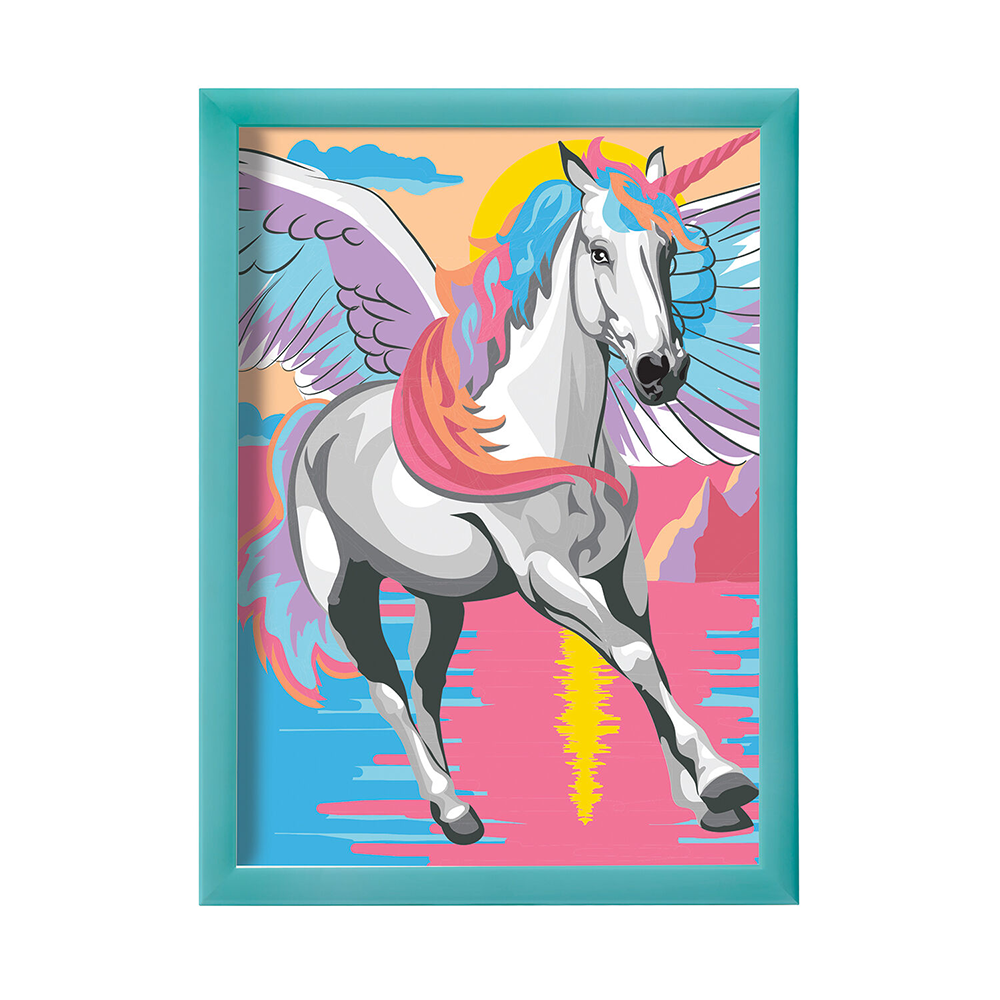 AS CompanyPaint & Frame Ζωγραφίζω Με Αριθμούς Magic Unicorn Για Ηλικίες 9+ Χρονώνpapell.gr
