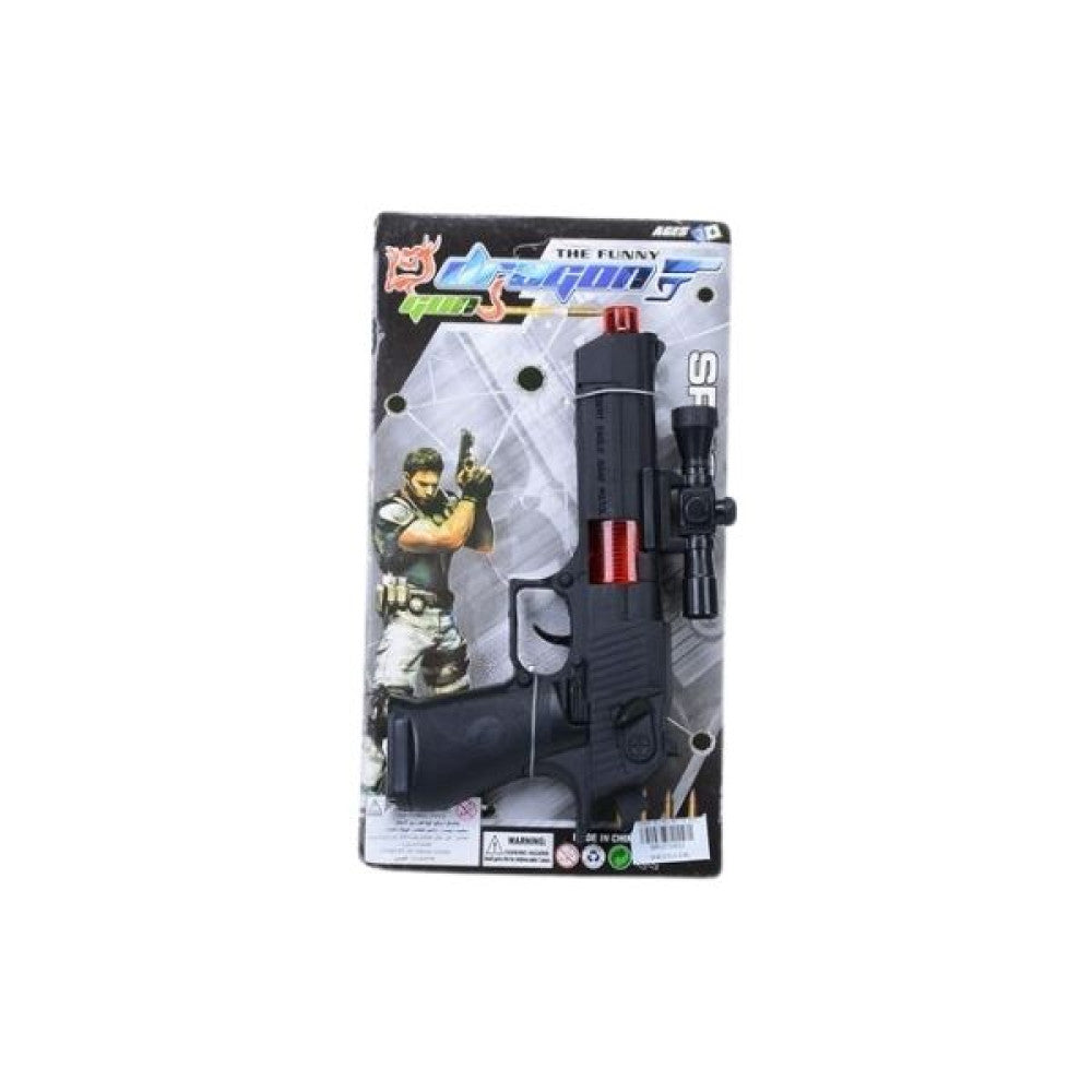 Πιστόλι Μαύρο με Διόπτρα & Ήχο