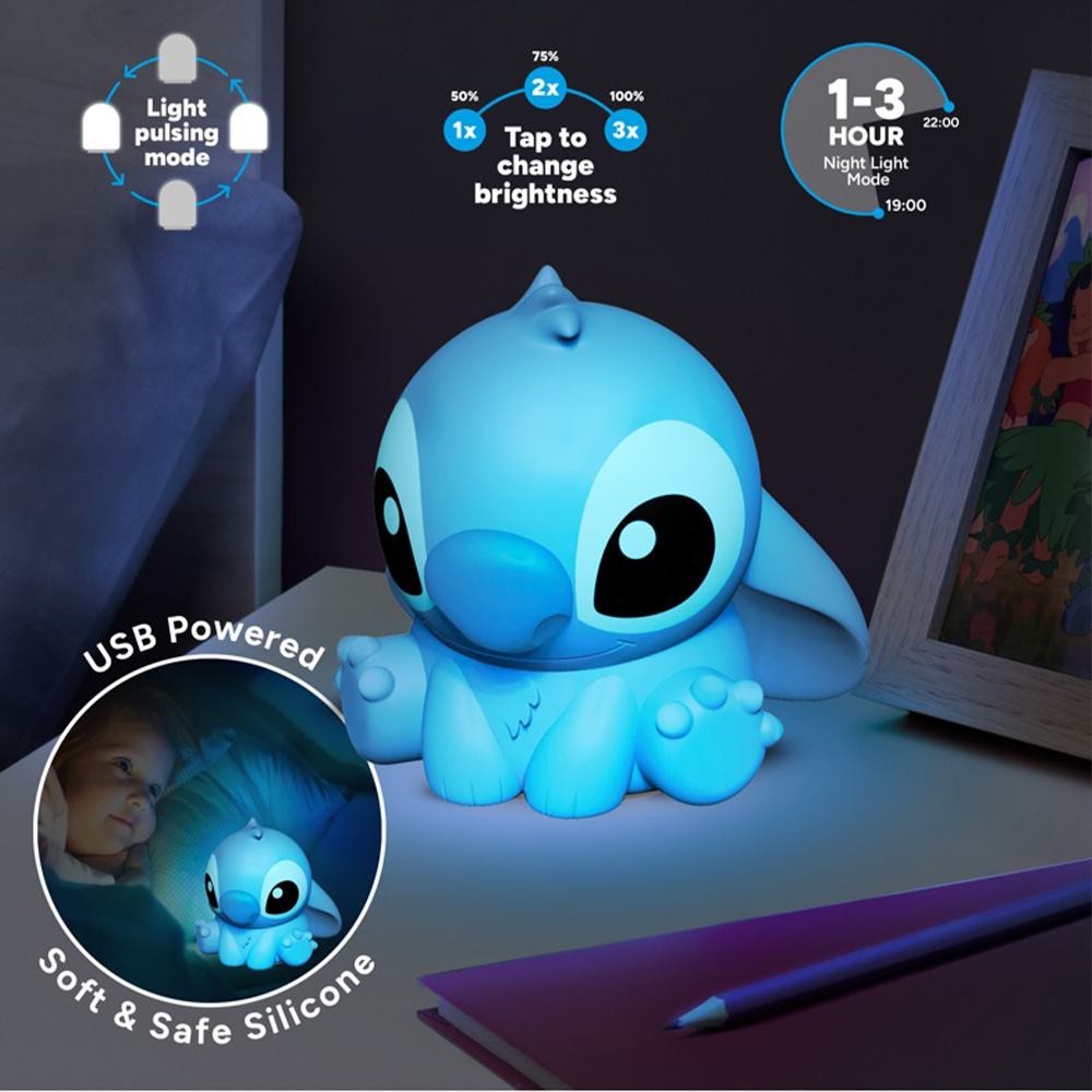 PaladonePaladone: Disney Stitch Φωτιστικό Από Σιλικόνηpapell.gr
