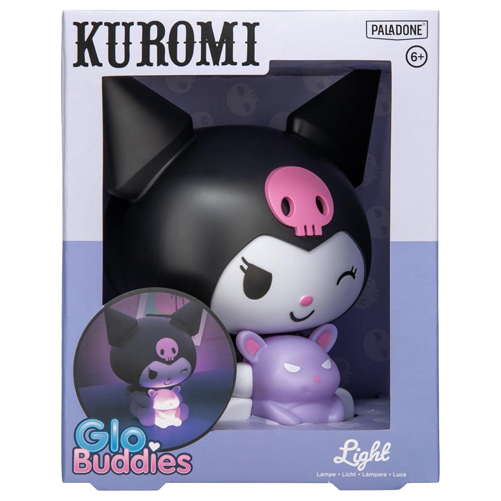 Paladone Glow Buddies: Kuromi Light Παιδικό Φωτιστικό 16 εκ – LED Νυχτερινό Φως Sanrio