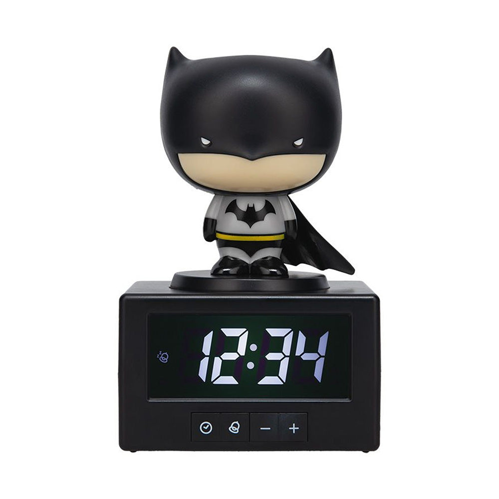 Paladone Icons DC Batman Ψηφιακό Ρολόι Ξυπνητήρι με Ήχους & Φωτάκι Νυκτός 15 εκ