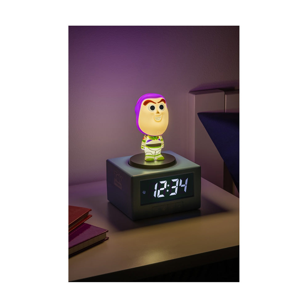 Paladone Icons Disney Toy Story Buzz Lightyear Alarm Clock Ψηφιακό Ξυπνητήρι με Φωτάκι Νυκτός 14 εκ