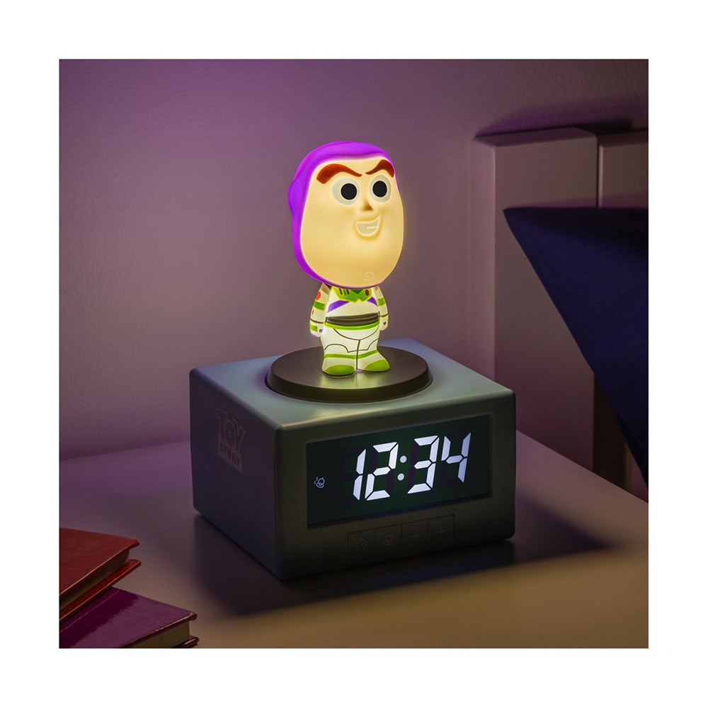 Paladone Icons Disney Toy Story Buzz Lightyear Alarm Clock Ψηφιακό Ξυπνητήρι με Φωτάκι Νυκτός 14 εκ