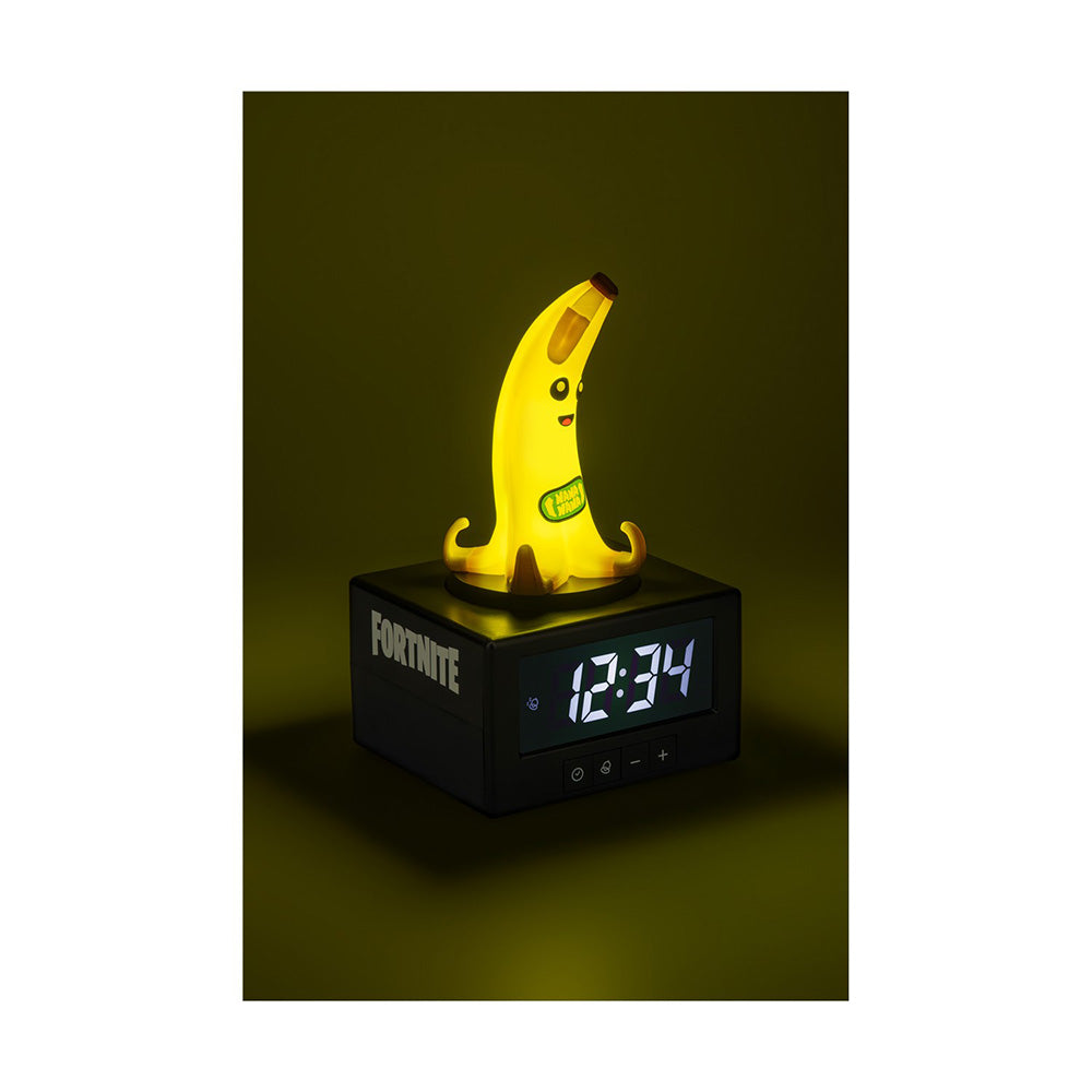 Paladone Icons Fortnite Peely Icon Alarm Clock Ψηφιακό Ρολόι Ξυπνητήρι με Φωτάκι Νυκτός 16,5 εκ